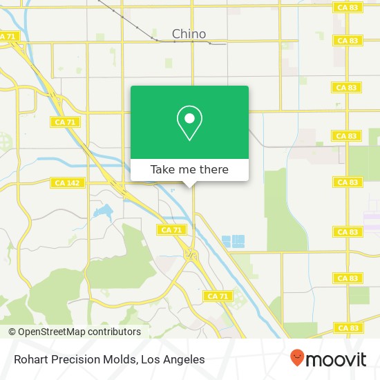 Rohart Precision Molds map