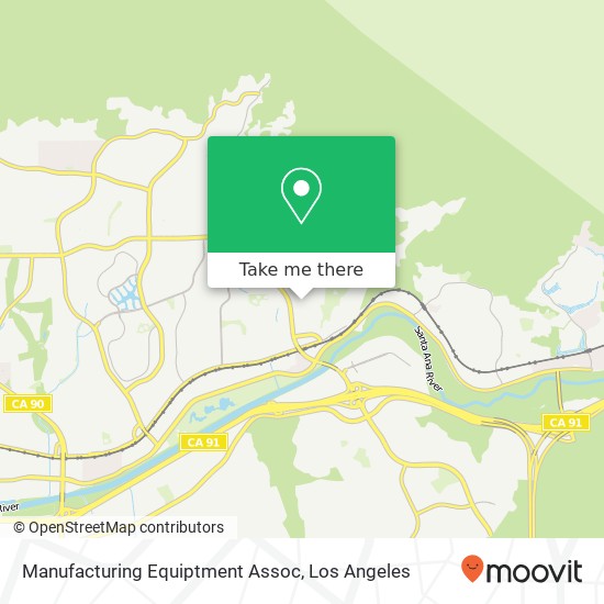 Manufacturing Equiptment Assoc map