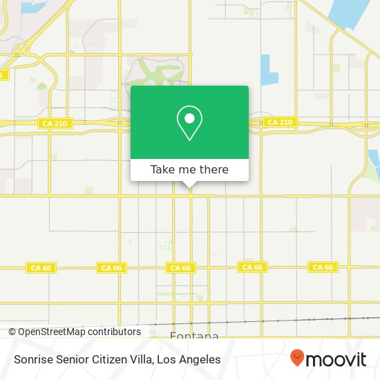 Mapa de Sonrise Senior Citizen Villa