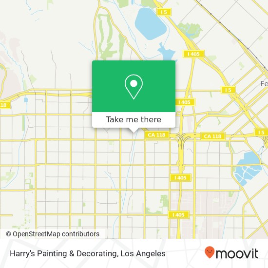 Mapa de Harry's Painting & Decorating