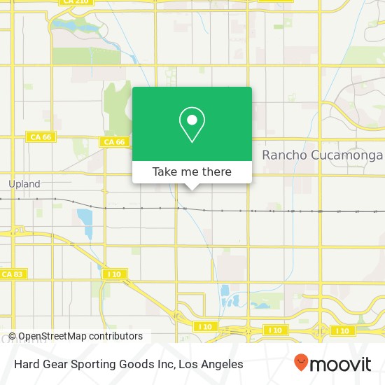 Hard Gear Sporting Goods Inc map