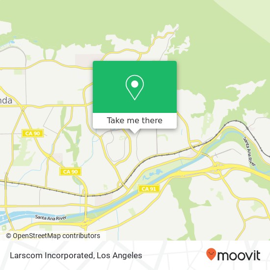 Mapa de Larscom Incorporated