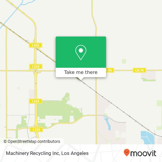 Mapa de Machinery Recycling Inc