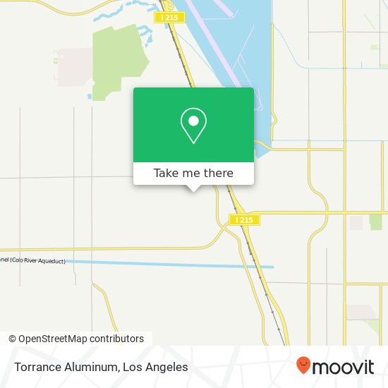 Mapa de Torrance Aluminum