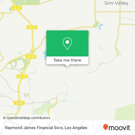 Raymond James Financial Svcs map