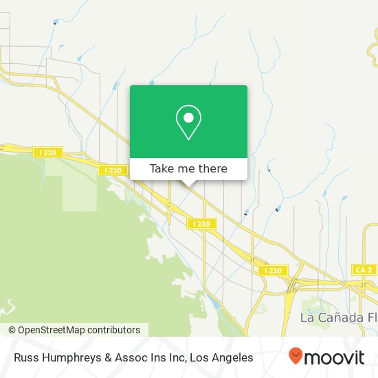 Russ Humphreys & Assoc Ins Inc map