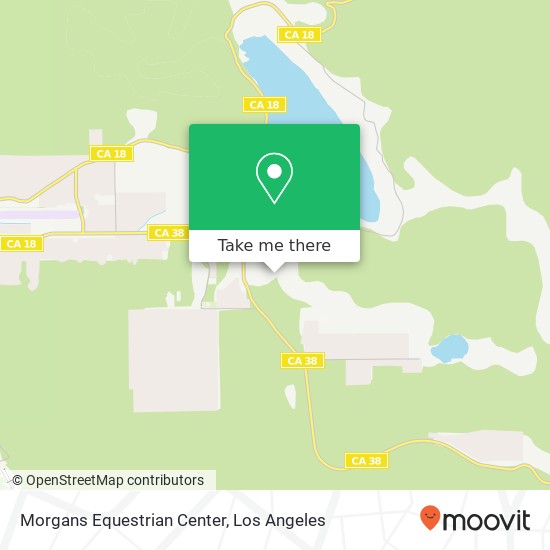 Morgans Equestrian Center map