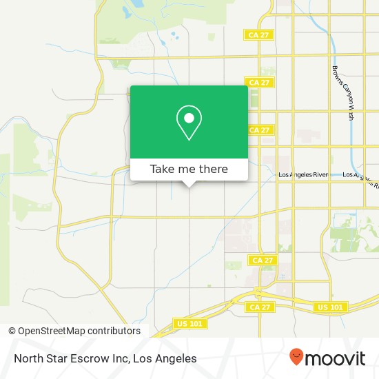 North Star Escrow Inc map