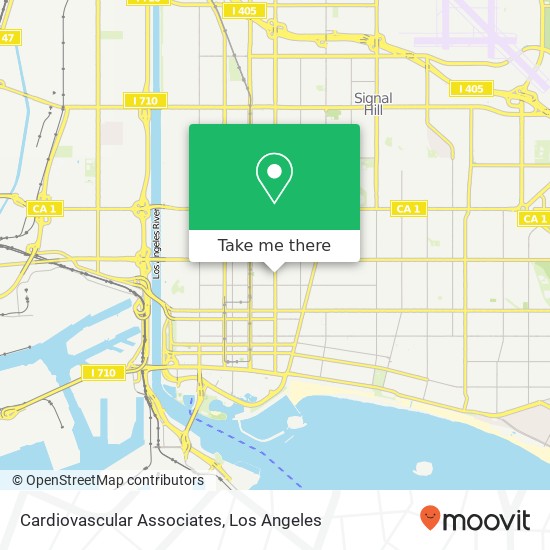 Cardiovascular Associates map