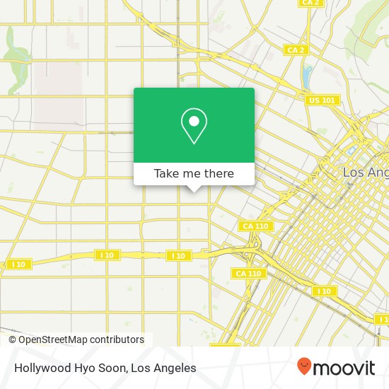 Hollywood Hyo Soon map
