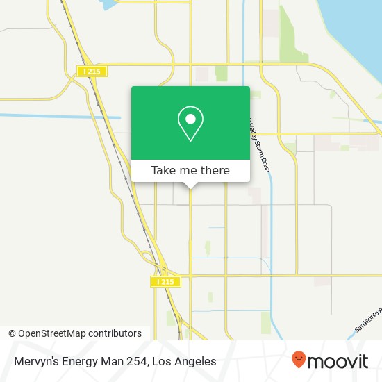 Mervyn's Energy Man 254 map