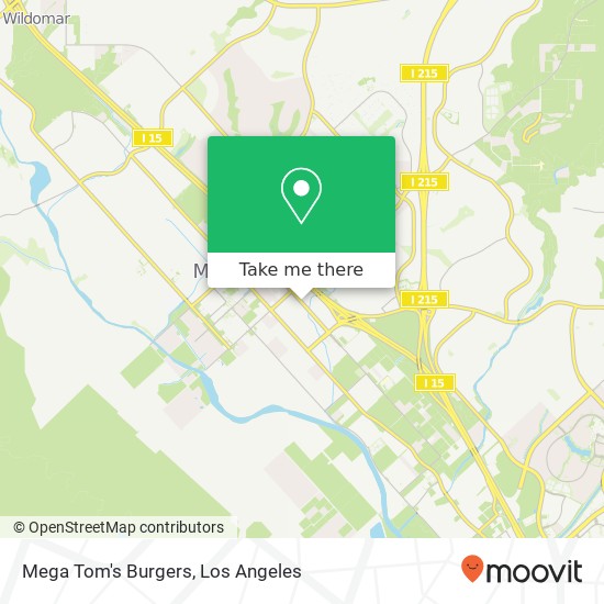 Mega Tom's Burgers map