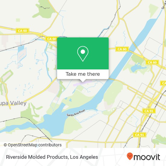 Riverside Molded Products map