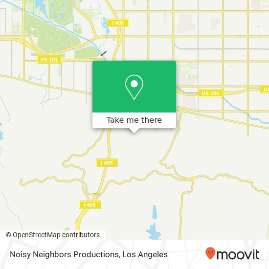 Noisy Neighbors Productions map