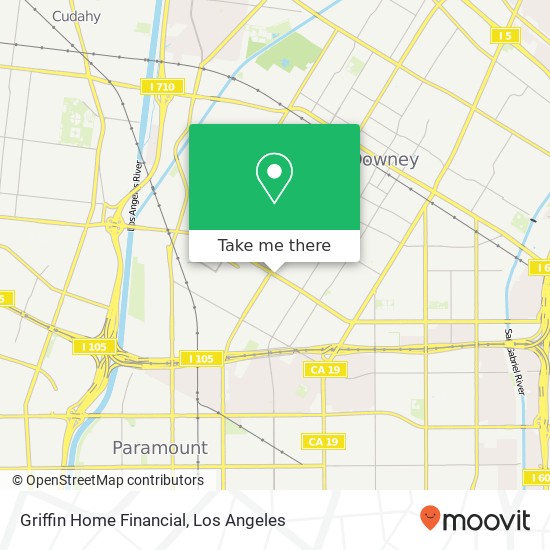 Mapa de Griffin Home Financial