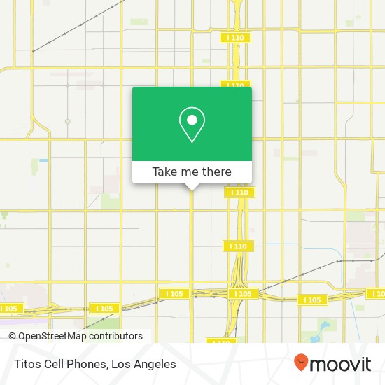 Mapa de Titos Cell Phones