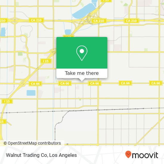 Walnut Trading Co map