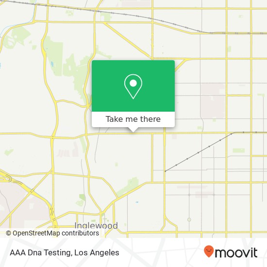 Mapa de AAA Dna Testing