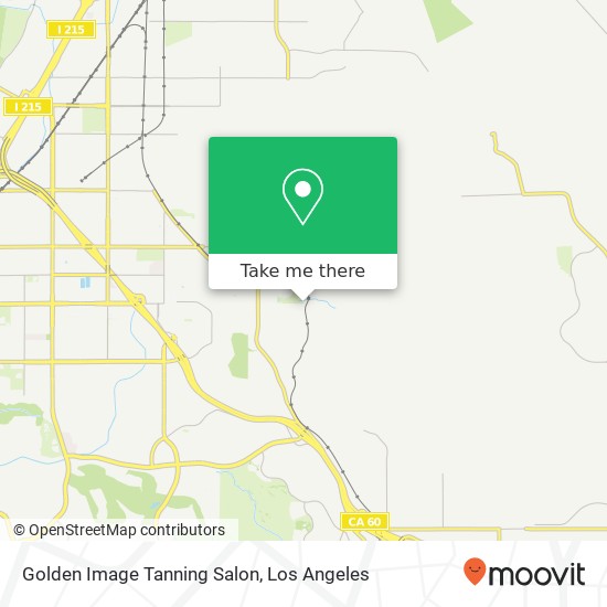 Mapa de Golden Image Tanning Salon