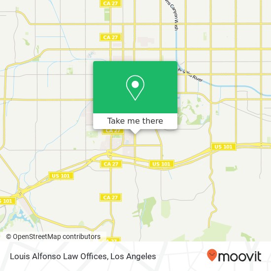 Louis Alfonso Law Offices map