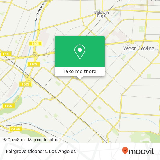 Fairgrove Cleaners map