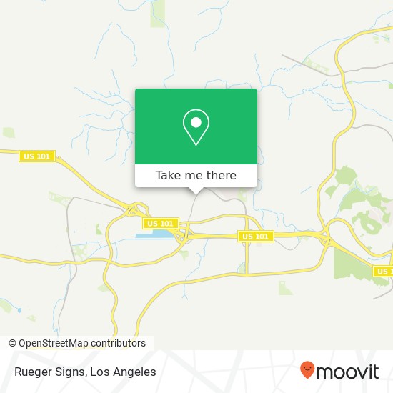 Mapa de Rueger Signs