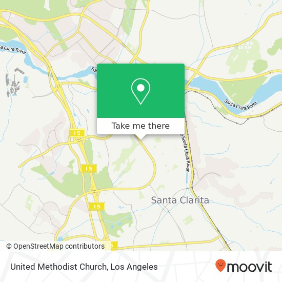 Mapa de United Methodist Church