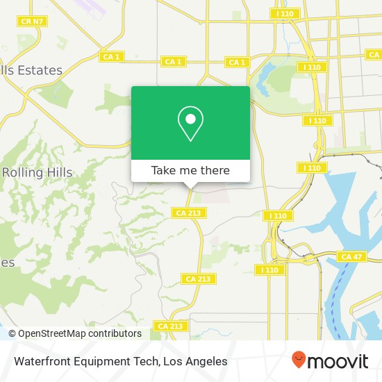 Mapa de Waterfront Equipment Tech