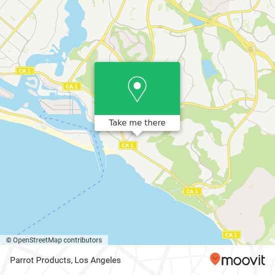 Parrot Products map