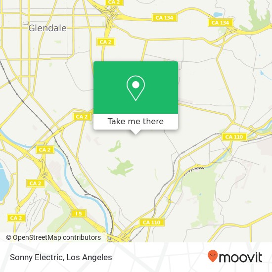 Sonny Electric map