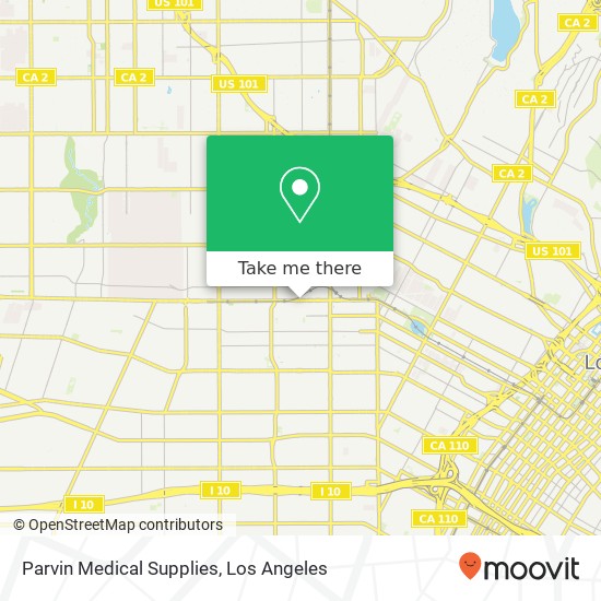 Parvin Medical Supplies map