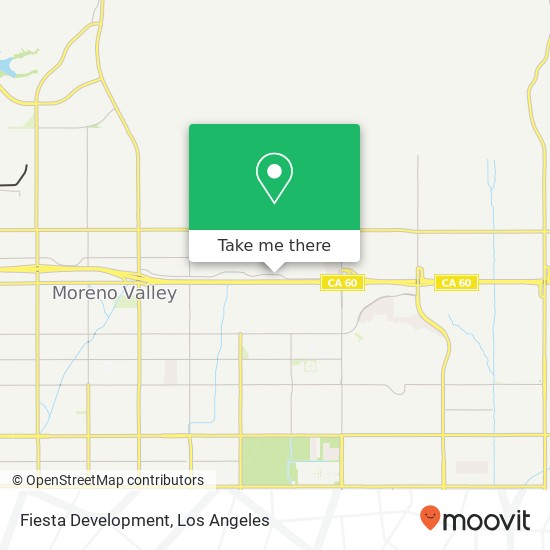 Fiesta Development map