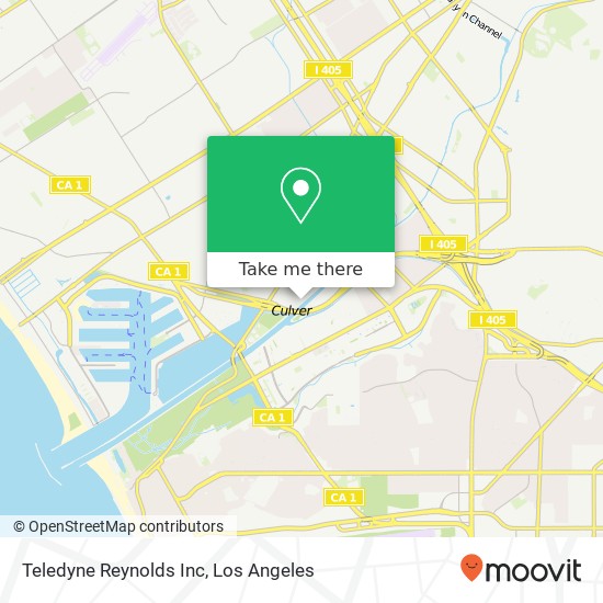 Teledyne Reynolds Inc map