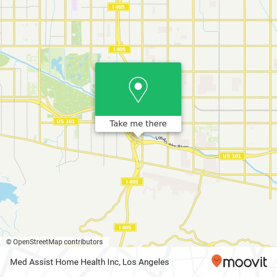 Med Assist Home Health Inc map