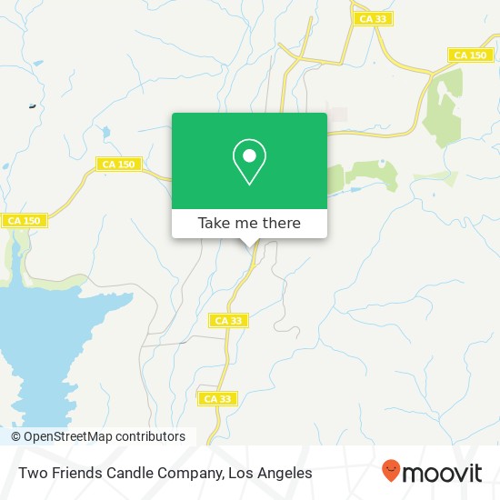 Two Friends Candle Company map
