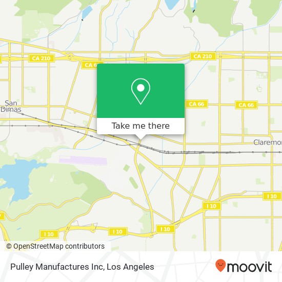Pulley Manufactures Inc map