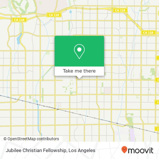 Jubilee Christian Fellowship map