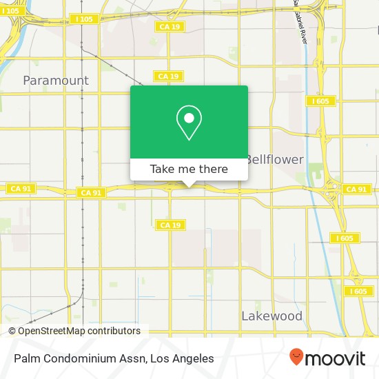 Palm Condominium Assn map