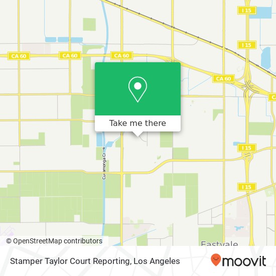 Mapa de Stamper Taylor Court Reporting