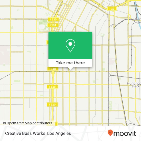 Creative Bass Works map