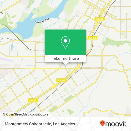 Mapa de Montgomery Chiropractic