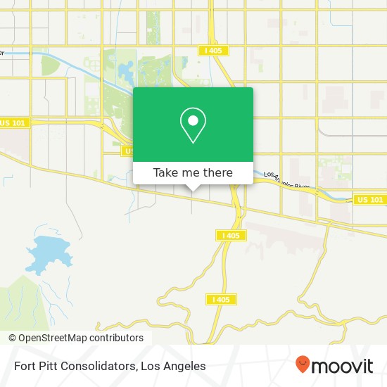 Mapa de Fort Pitt Consolidators