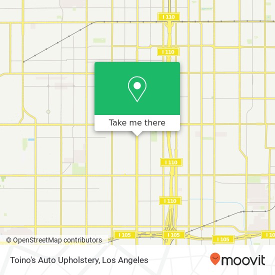 Toino's Auto Upholstery map