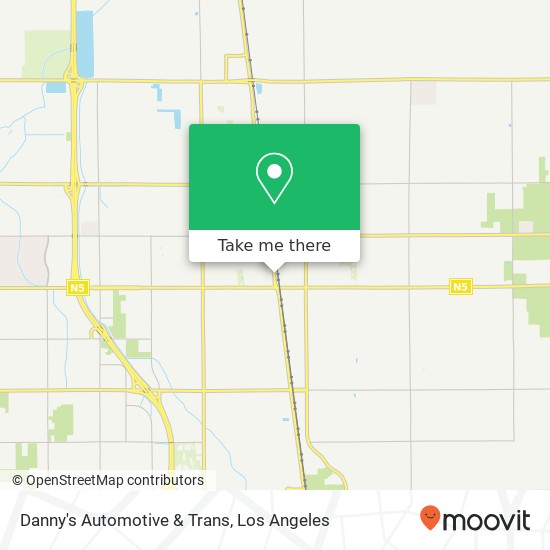 Danny's Automotive & Trans map