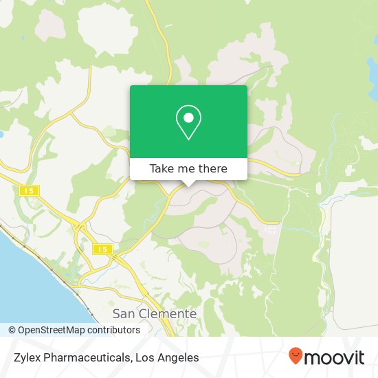 Zylex Pharmaceuticals map