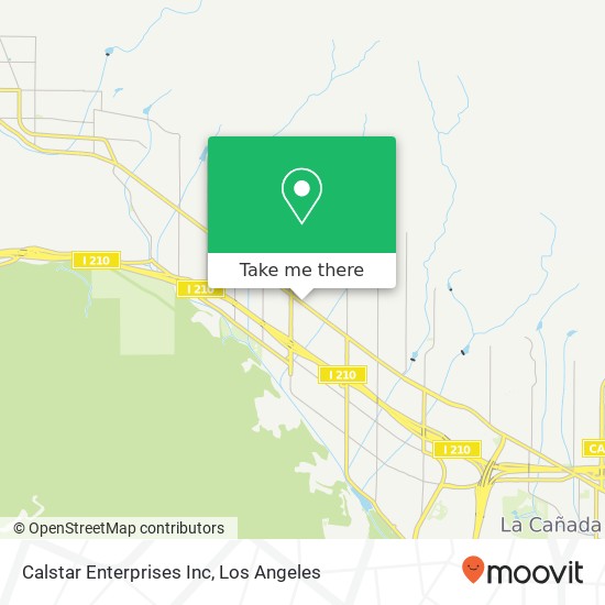 Calstar Enterprises Inc map