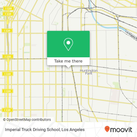 Imperial Truck Driving School map