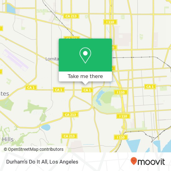 Durham's Do It All map