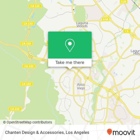Mapa de Chanten Design & Accessories