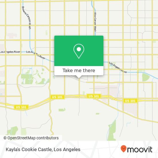 Kayla's Cookie Castle map